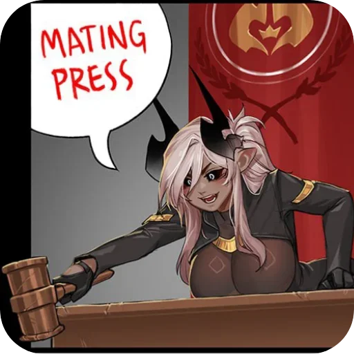 an image of the judgement emote